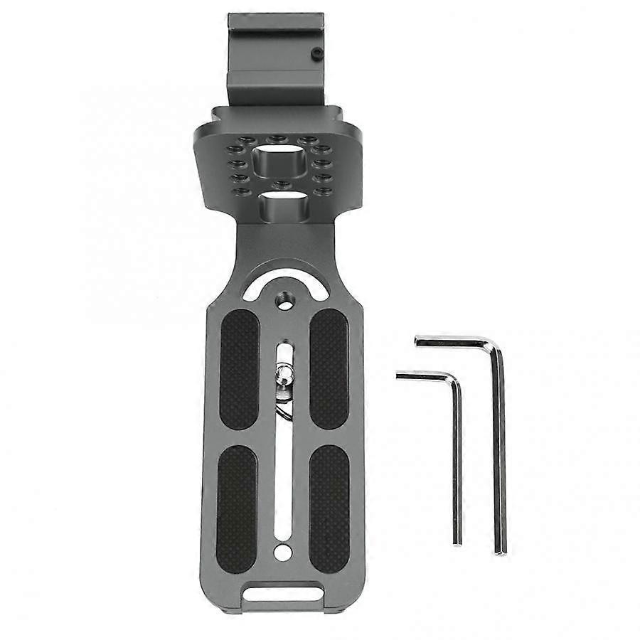 Camera L Plate Universal Metal L-Shape Quick Release Plate With Hot Shoe Mount For Hydraulic Ballhead SLR Camera Quick Release