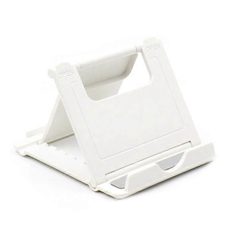 Tablet Stand Desktop Support Portable Double Folding Stand Suitable for Tablet Stand White