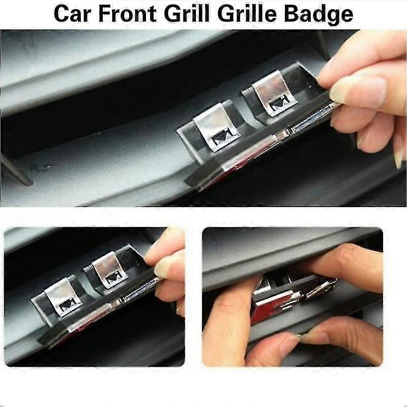 1pcs Car Front Grill Grille Emblem Abs S3 / s4 / s5 / s6 / s7 Badge per A4 A6l A3 A5 A7 Cars Front Net Logos