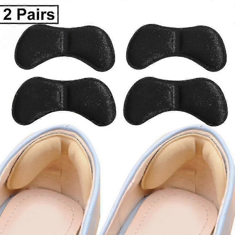 5 Pairs Heel Insoles Patch Pain Relief Anti-wear Cushion Pads-black-2 Pairs-