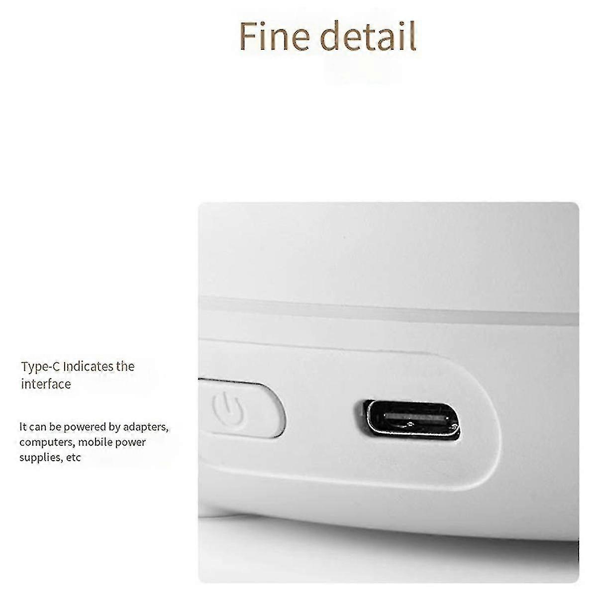 New Colorful Flame Aromatherapy Machine Desktop Air Humidifier Home Diffuser Aromatherapy Machine,Black