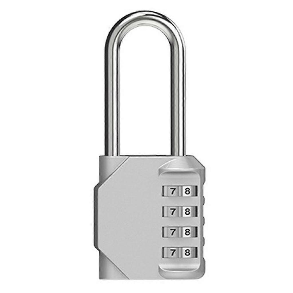 Combination Padlock Lock Resettable Lock 4-Digit Zinc Alloy Combination Lock