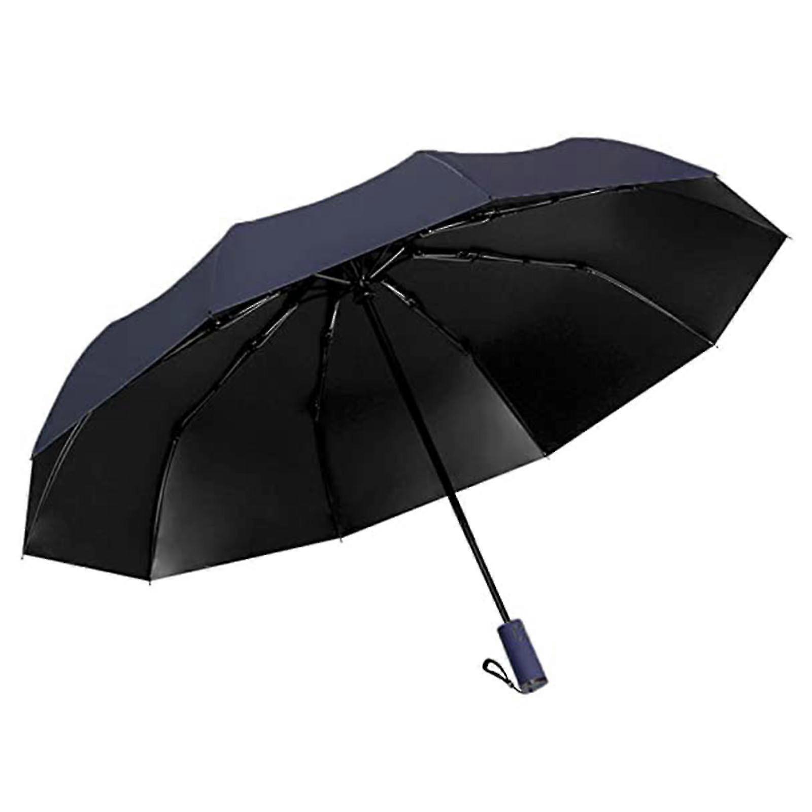 Stormproof Umbrella, Nylon Pocket Umbrella With Automatic Open-close Function