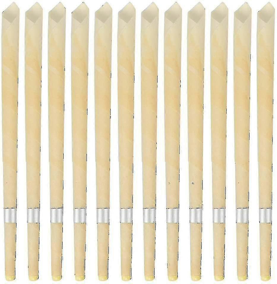 Beeswax Ear Candles Set Of 6 Pairs - - Relaxing