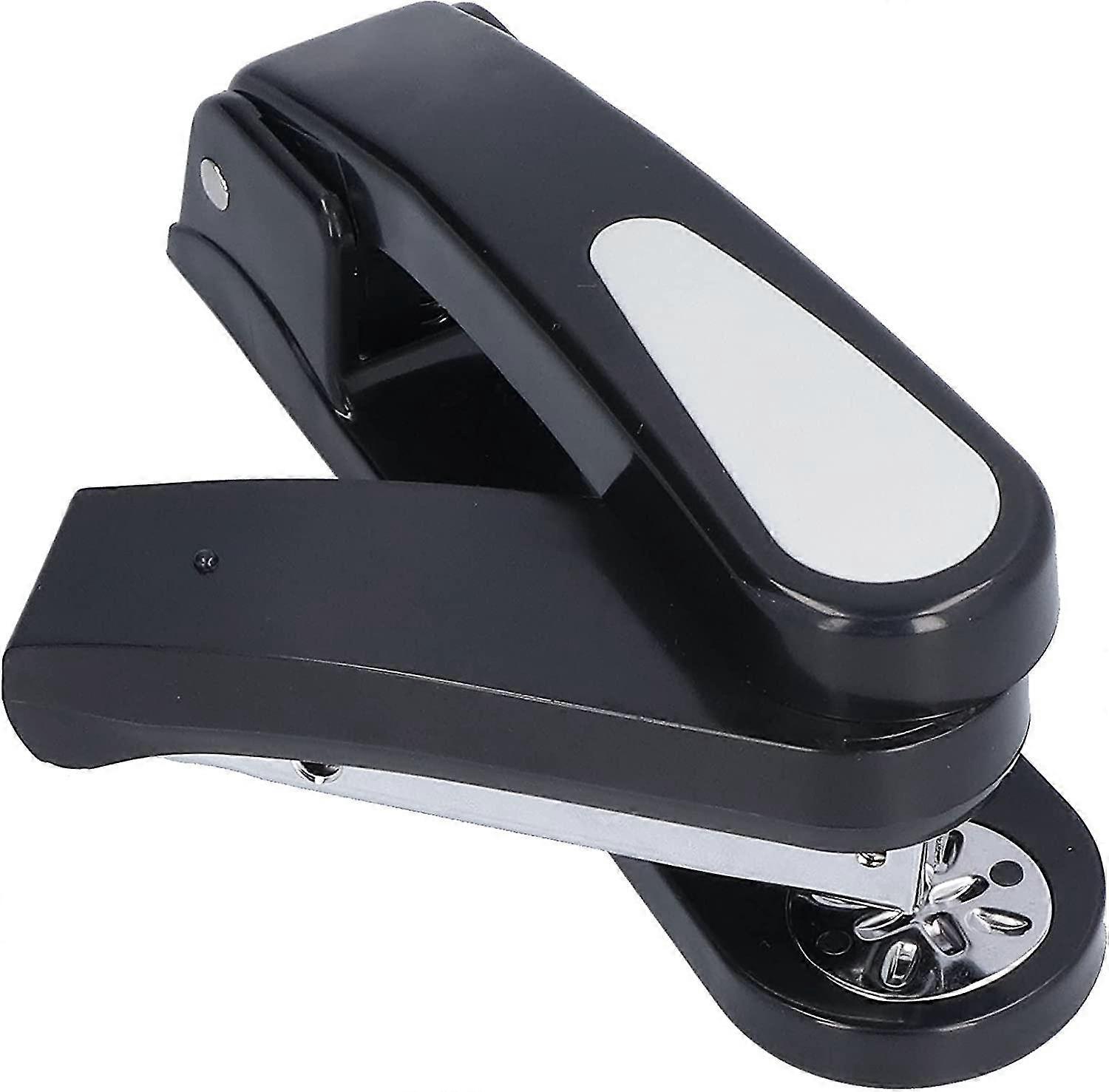 Stapler Adjustable 360 Degree Rotating Stapler 8 Binding Positions Stapler For Office Supplies Stapler And Baler (black) (1pcs)