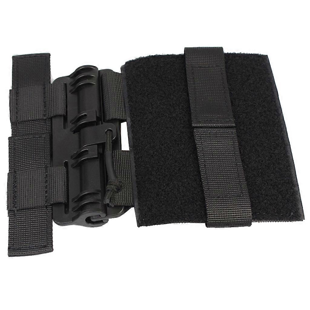 Single Point Molle Quick Disconnect Quick Release Buckle Set with Hoop and Loop