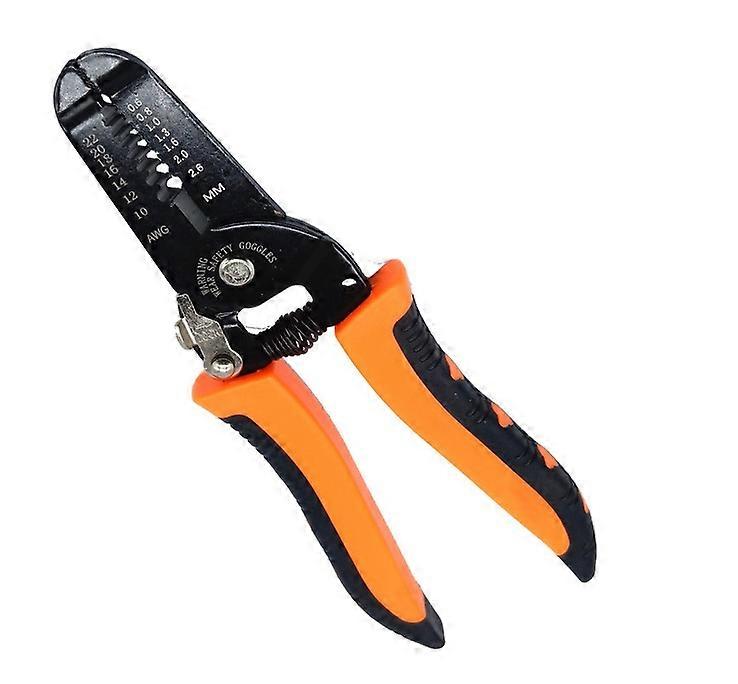 Wire Stripper and Cutter - Stripping Tool for 22-10 AWG Solid and Stranded Wires