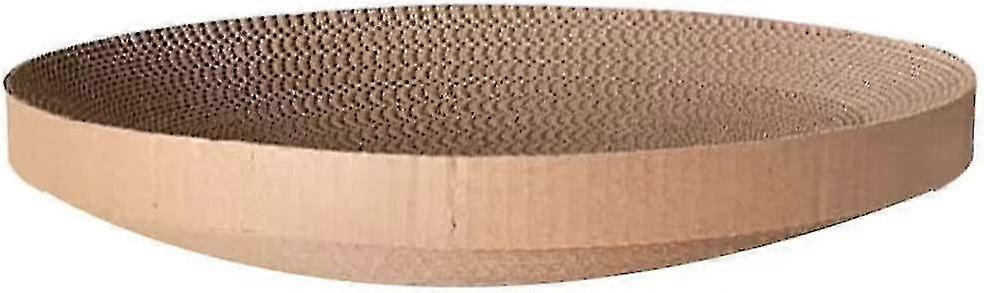 Cat Scratching Boards, 2in1 Double-sided Scratching Cardboard For Cats - Round Scratching Board For Kittens And Adult Cats (l: 40*40*10cm, Replacement