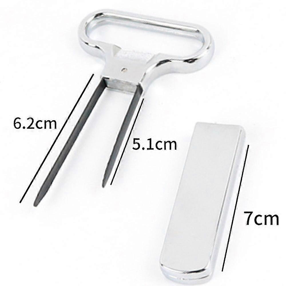 Cork Puller Wine Bottle Beer Opener Two-prong Cork Puller