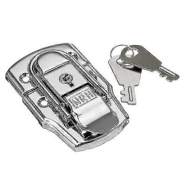 7645mm Chrome Plated Drawbolt Closure Latch Case Latch Key Locking