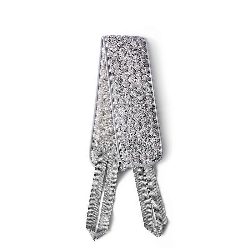 Thickened Back Strip Single Back Towel Long Back Towel, Grey