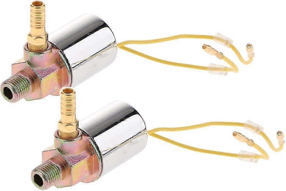 2x 12Vカートレイントラックトラックエアホーンエレクトロソレノイドバルブ1/4 "