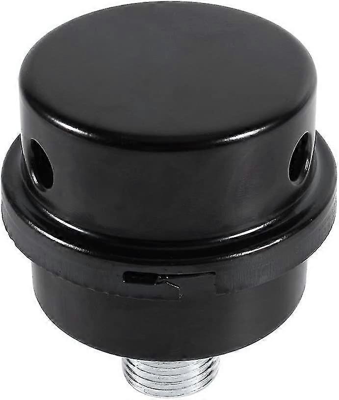 Compressor Intake Filter Air Filter Connector Muffler Filter Filter (black) (1pcs)