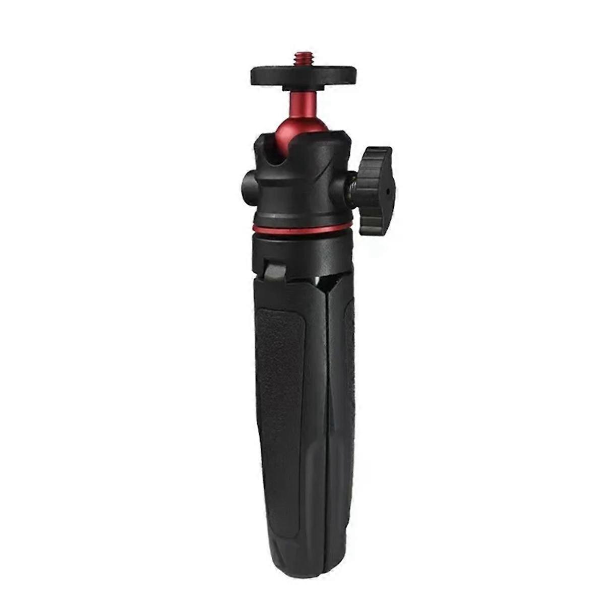 Mini Desktop Tripod Handheld Photography Bracket with Flexible Ball 1/4 Inch Screw Mount for Pocket