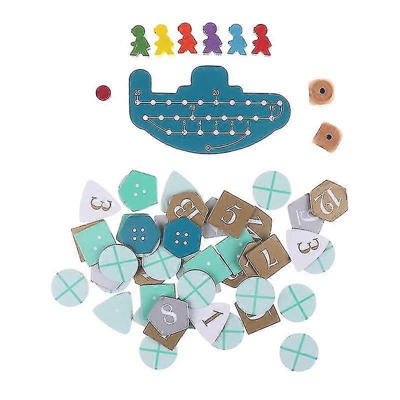 Deep Sea Adventure Board Game With English Instructions Cards Game 2-6 Players