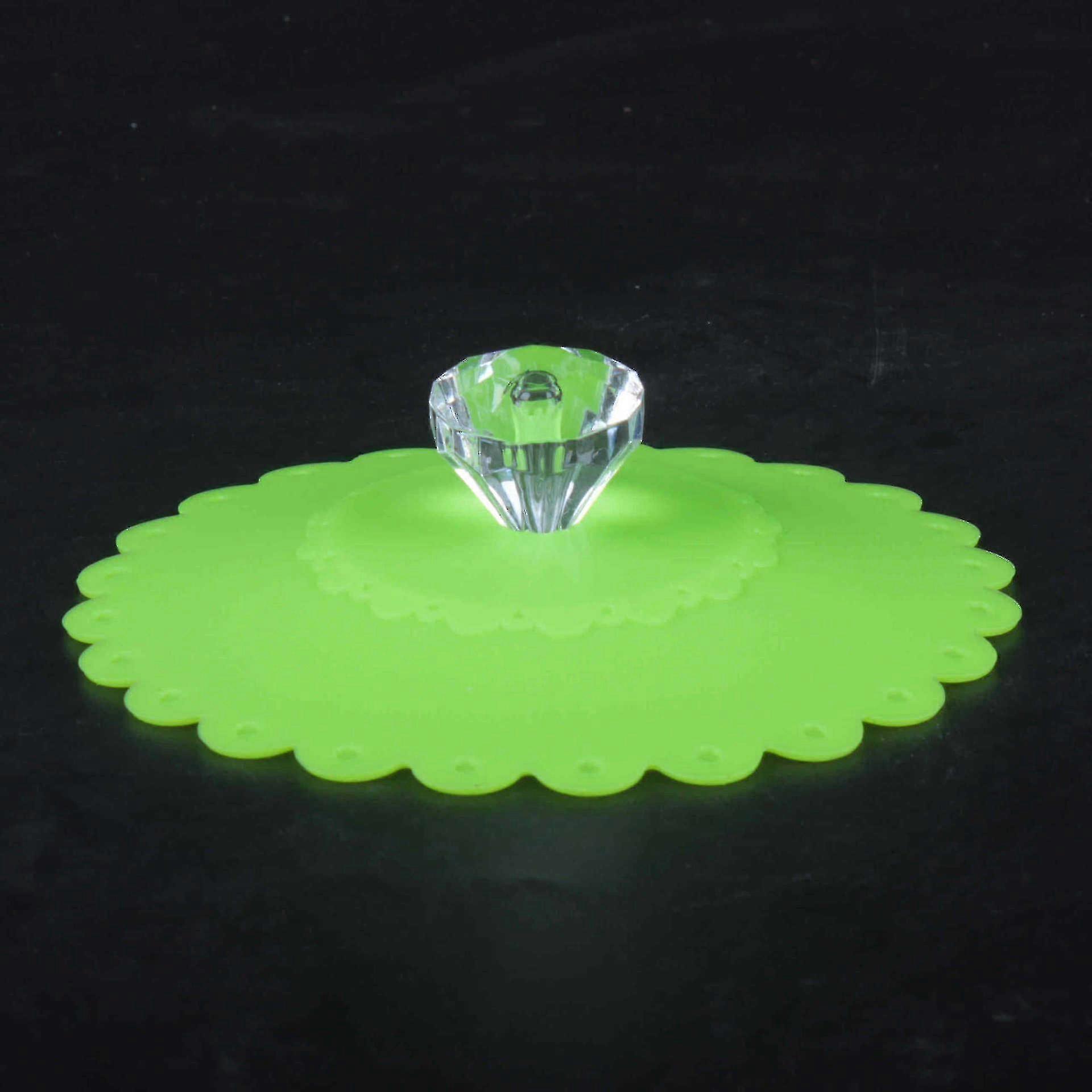 2 Stück Silic Glas Abdeckungen wiederverwendbare Anti-D-Abdeckungen Lebensmittelqualität Silic Drink Glasdeckel