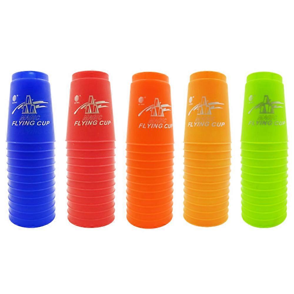 12pcs / set Speed Cups Game Rapid Game Sport Flying Stacking, 100% Nouveau