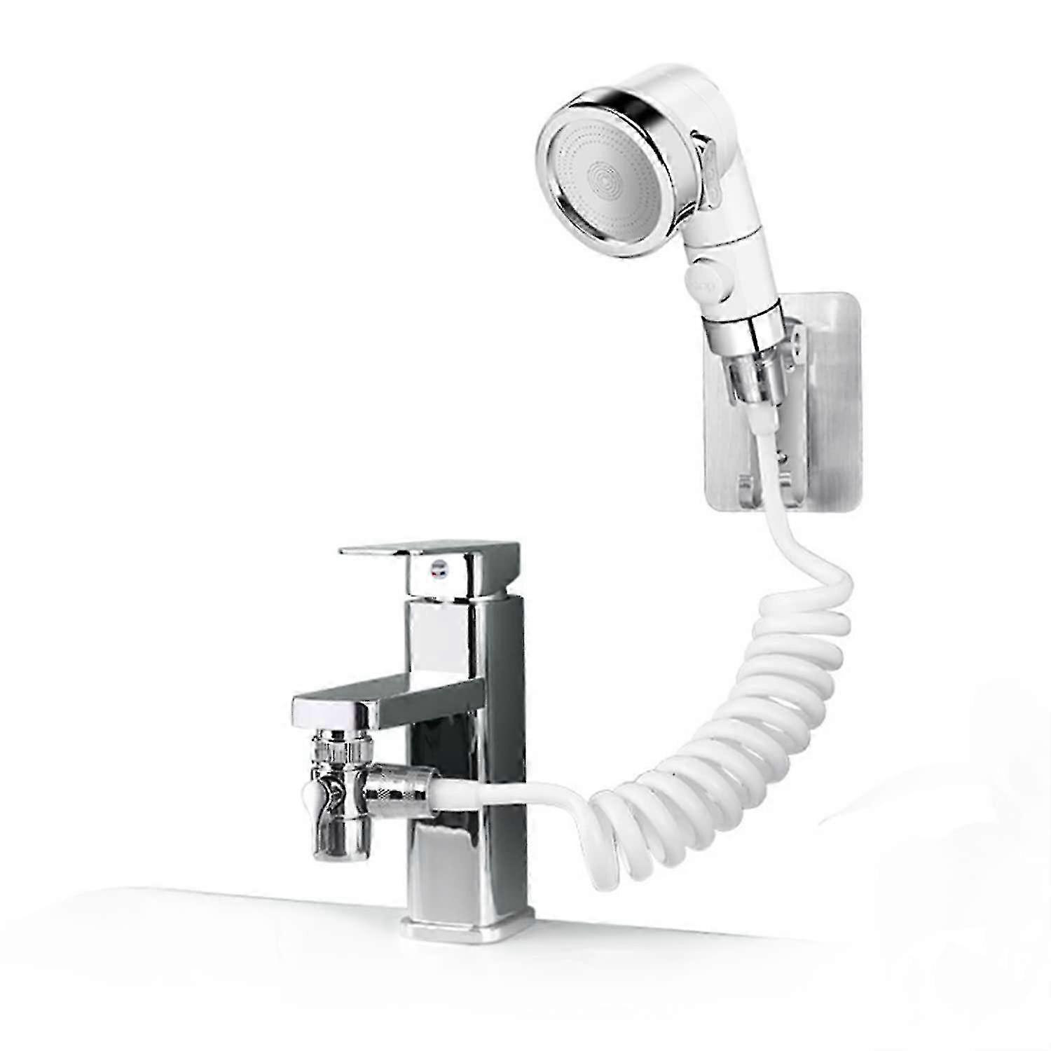 2023 - Sink Shower Head Set, Bathroom Hand Shower, Sink Hand Shower, 2m Telescopic Hose, Perfect