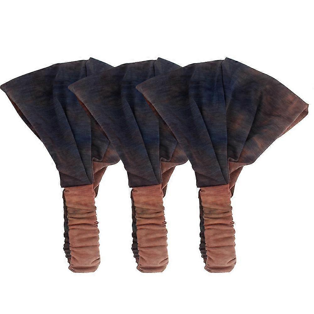 Wide Headbands For Women - Tie Dye Non Slip Yoga Running Sport Head Wraps Turbans Cotton Soft Elastic Fashion Hair Bands