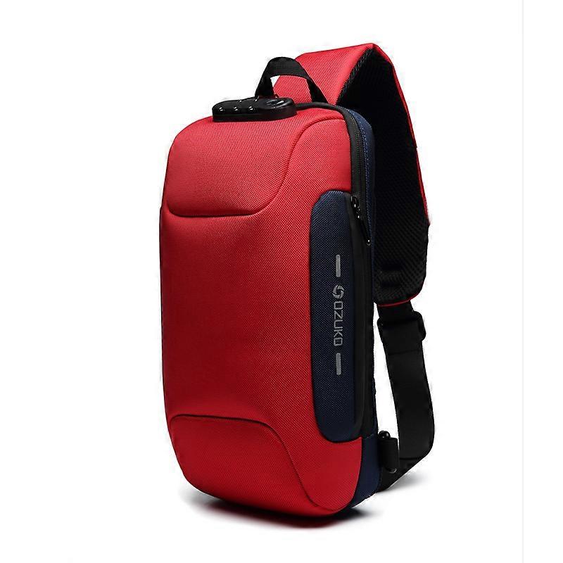 Sling Backpack Anti-theft Men's Chest Casual Shoulder Bag Waterproof