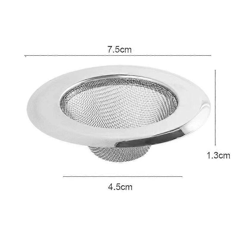 Kitchen Sink Filter Stainless Steel Sink Sewer Mesh Strainers Kitchen Tools Bathroom Floor Drains Hair Catcher Waste Plug FilterCraft Pipe Cleaners