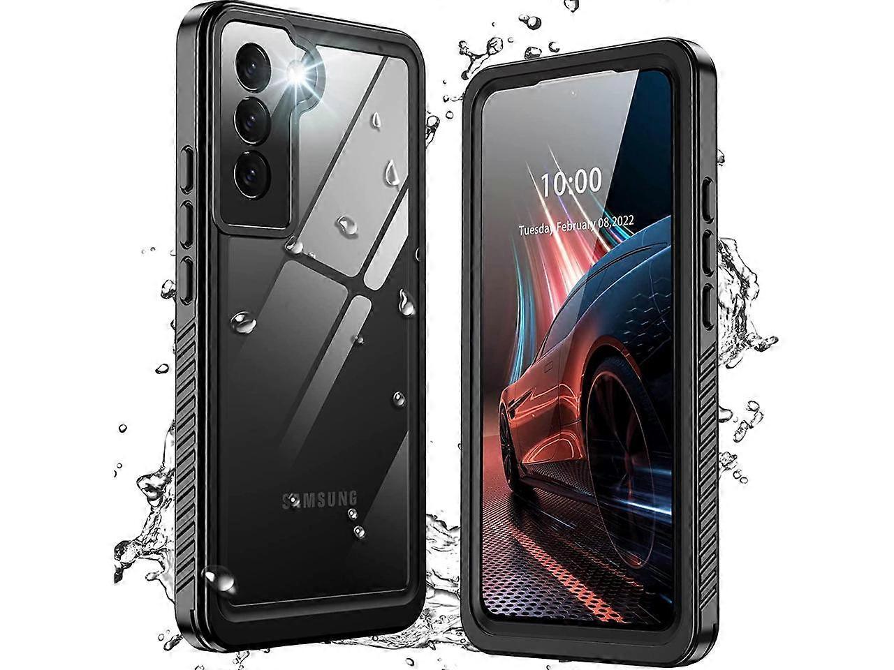 Samsung Galaxy S22+ Plus Case Waterproof, Built-in Screen Protector Protective Dustproof Dropproof Shockproof Clear Cover for Galaxy S22 Plus 5G 6.6 i
