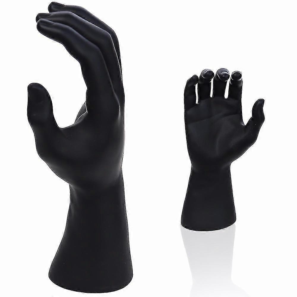Sort mandlig mannequin hånddisplay til handske