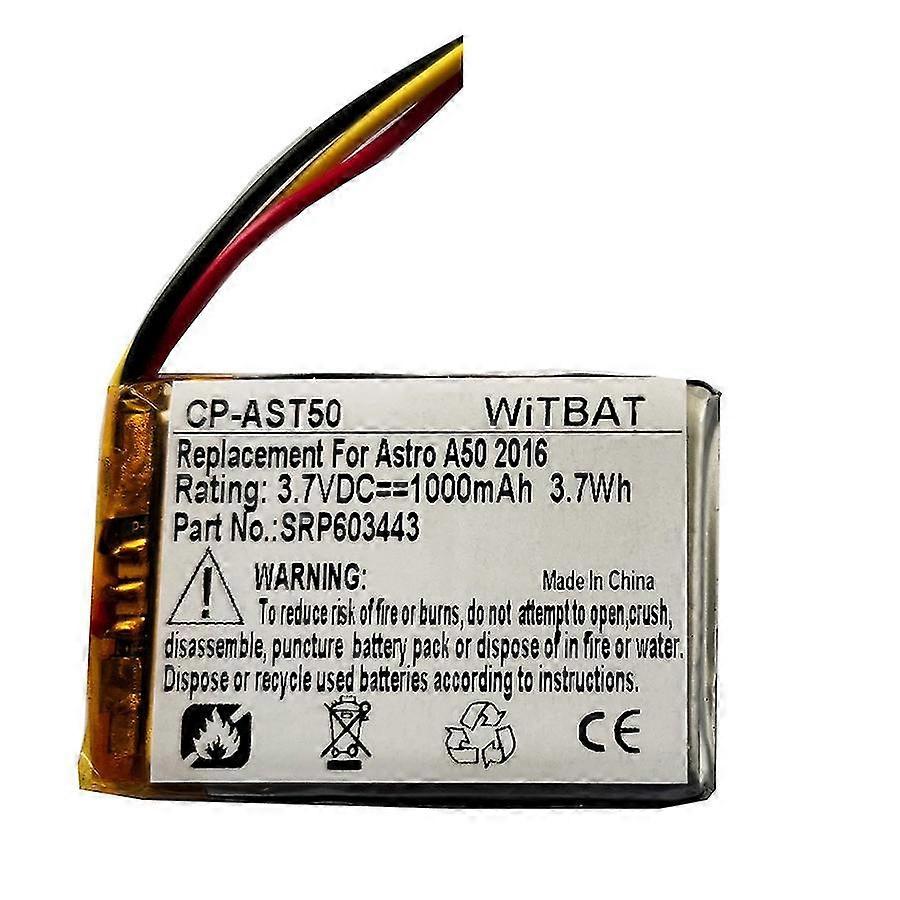 Compatible With Astro A20 Gaming Headset Battery Eve623442