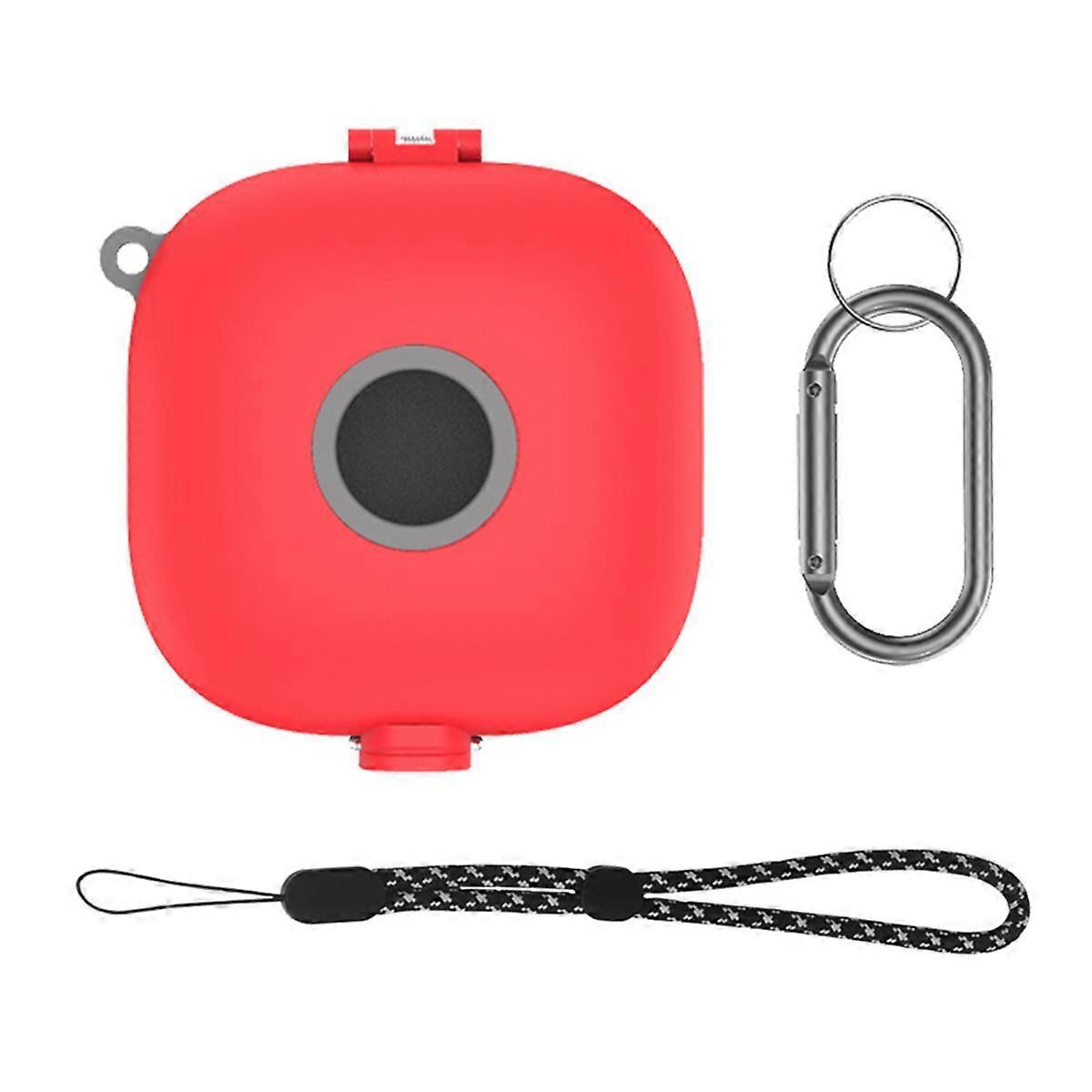 Housse d’étui pour casque Support de boîte de charge étanche avec mousqueton Étui d’absorption des chocs pour Fit Pro-Red