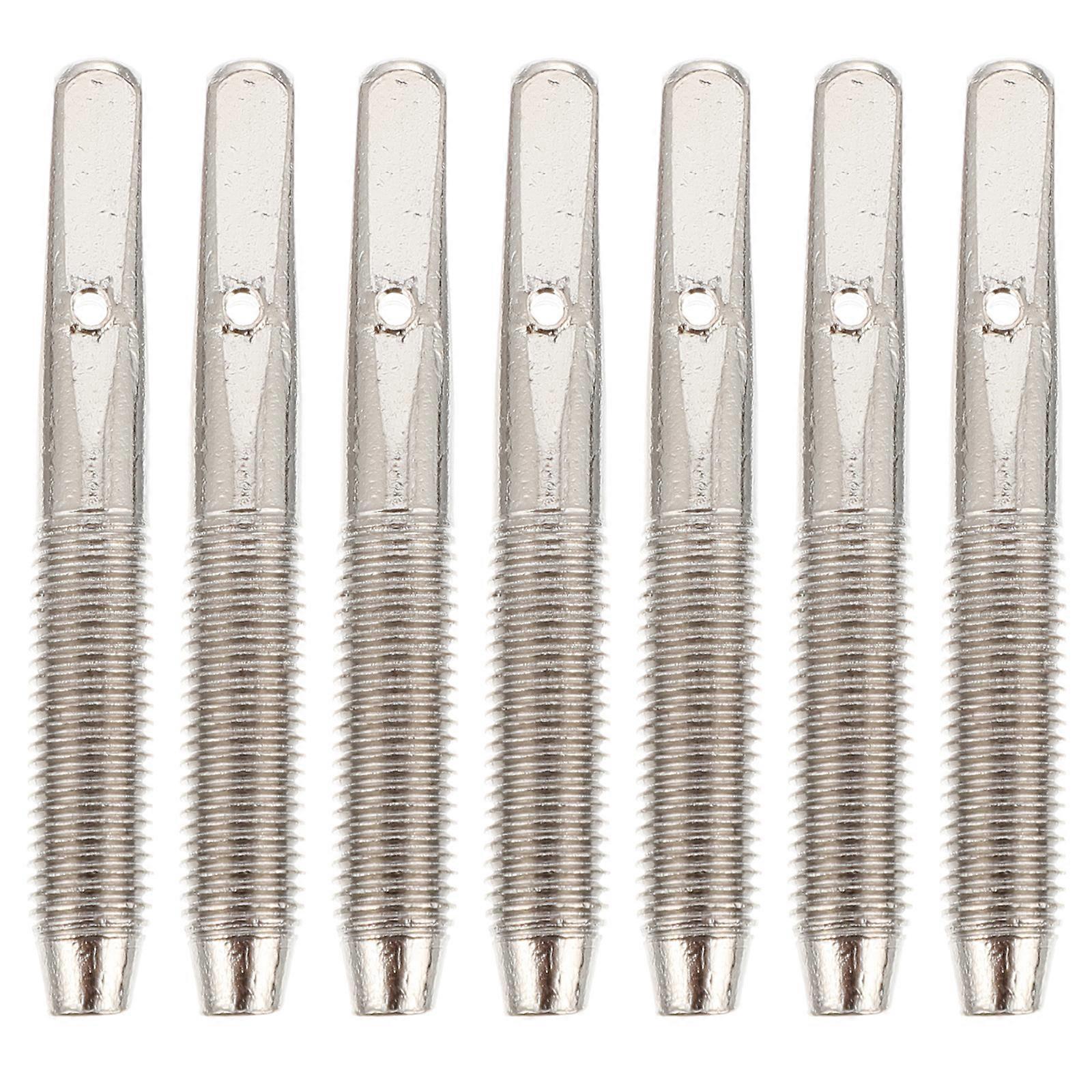 7PCS Harp String Pin Musical Instrument Metal Pin Peg Accessory for Lyre Harp