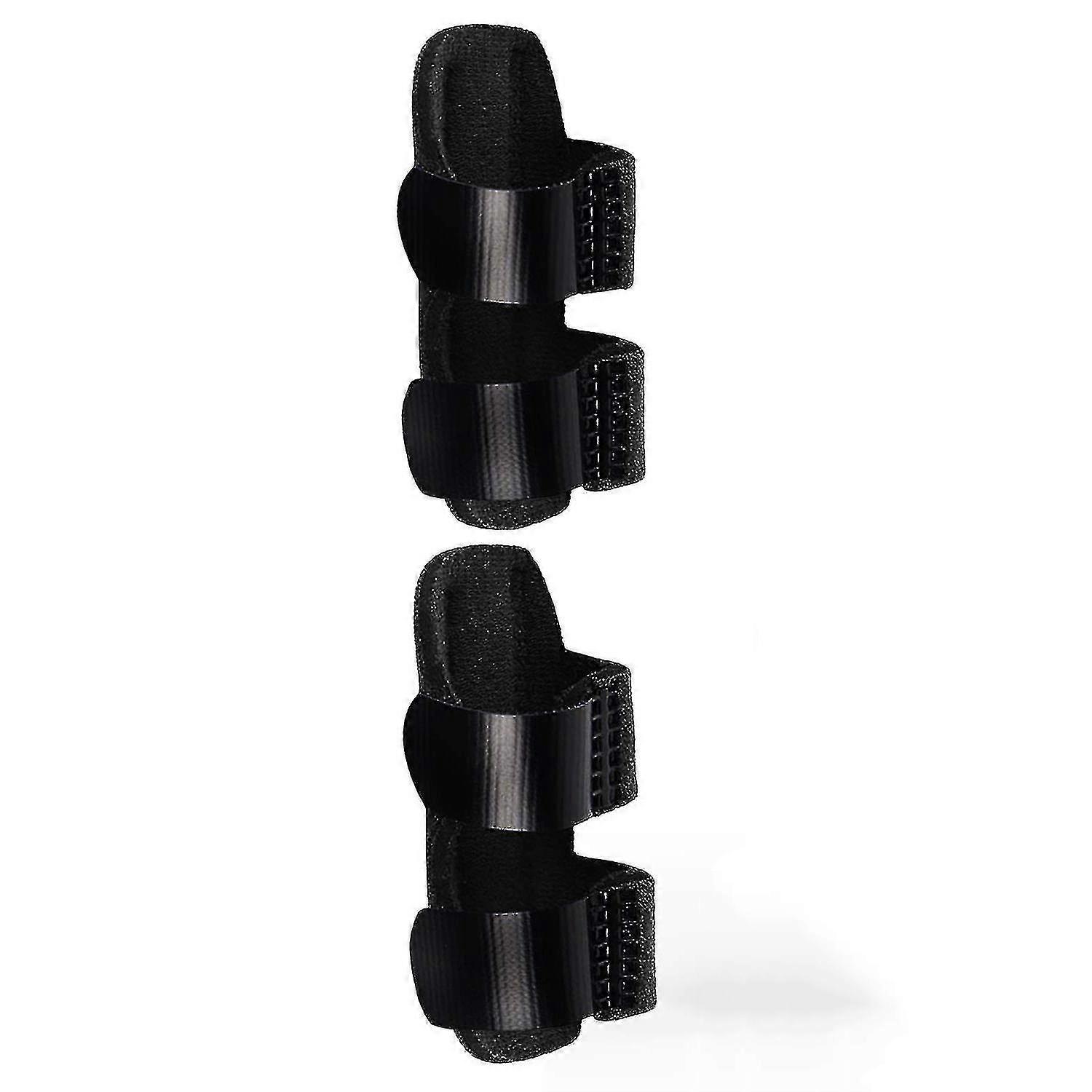 2pcs adjustable trigger finger cleats, black