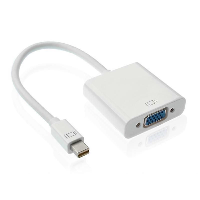 Mini DP DisplayPort to VGA Converter Portable Adapter Transducer Extension Cable JIKAIX