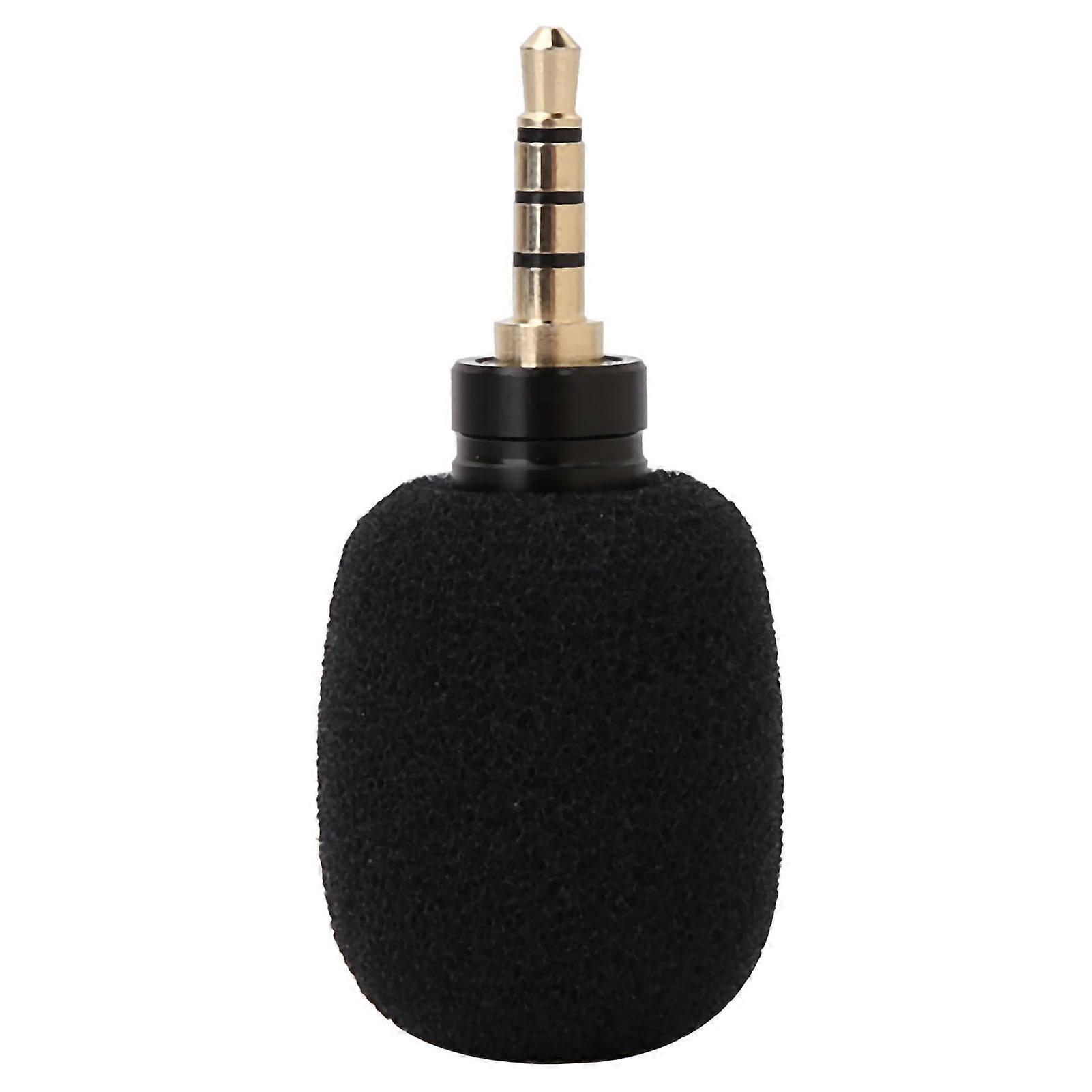 Mini Microphone Portable 3.5mm Jack Plug For Mobile Smart Phone (Four Pole)