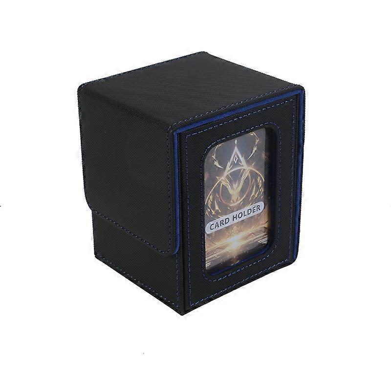 Card Set Box Magnetic Card Display Box Game Card Storage Box Can Hold 100 Double Sleeve Cards