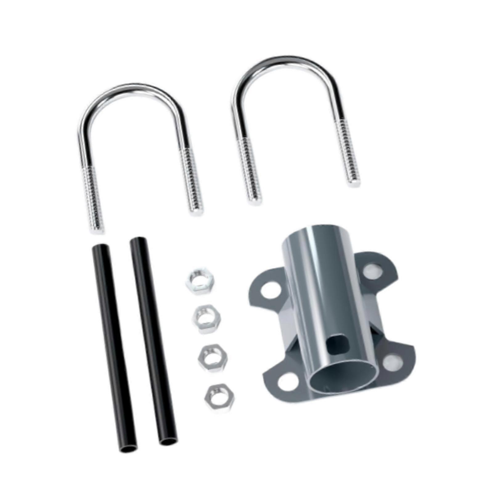 Heavy Duty U Bolt Clamp Bracket Sturdy Professional Rustproof Easily Install