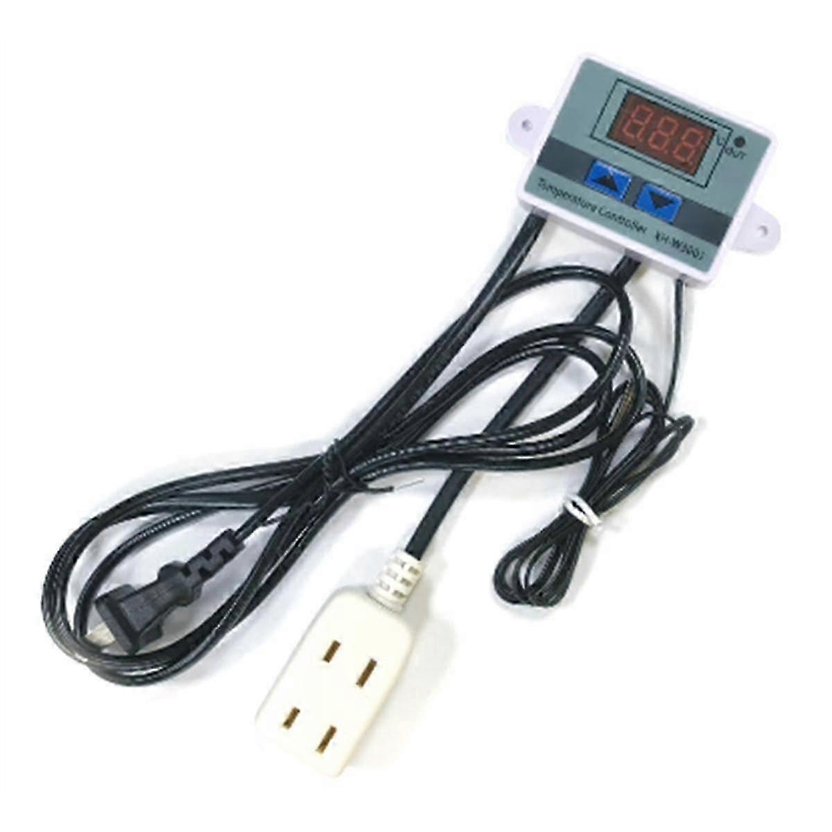 Digital Led Temperature Controller Electronic Thermostat Switch With Waterproof Probe Temperature