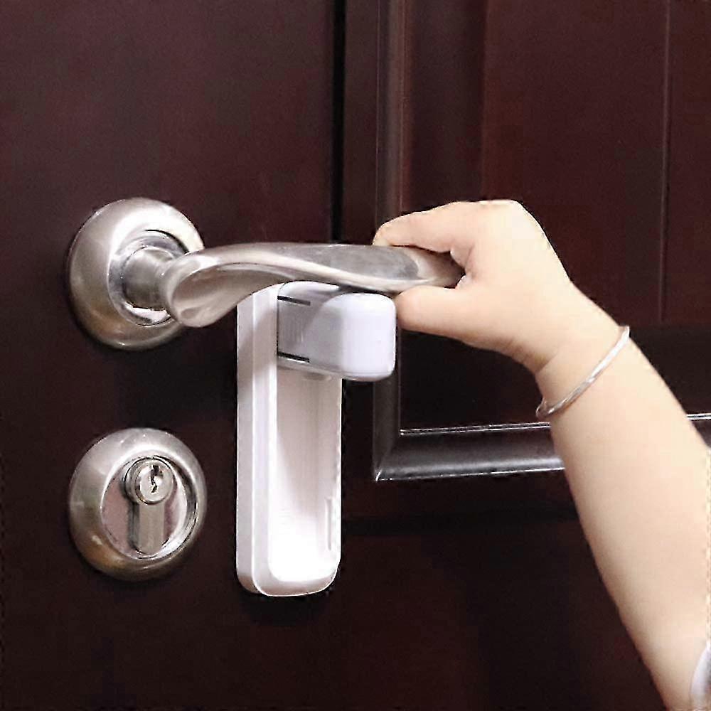 Baby Proofing Door Lever Lock, No Tools Required for Easy Removal