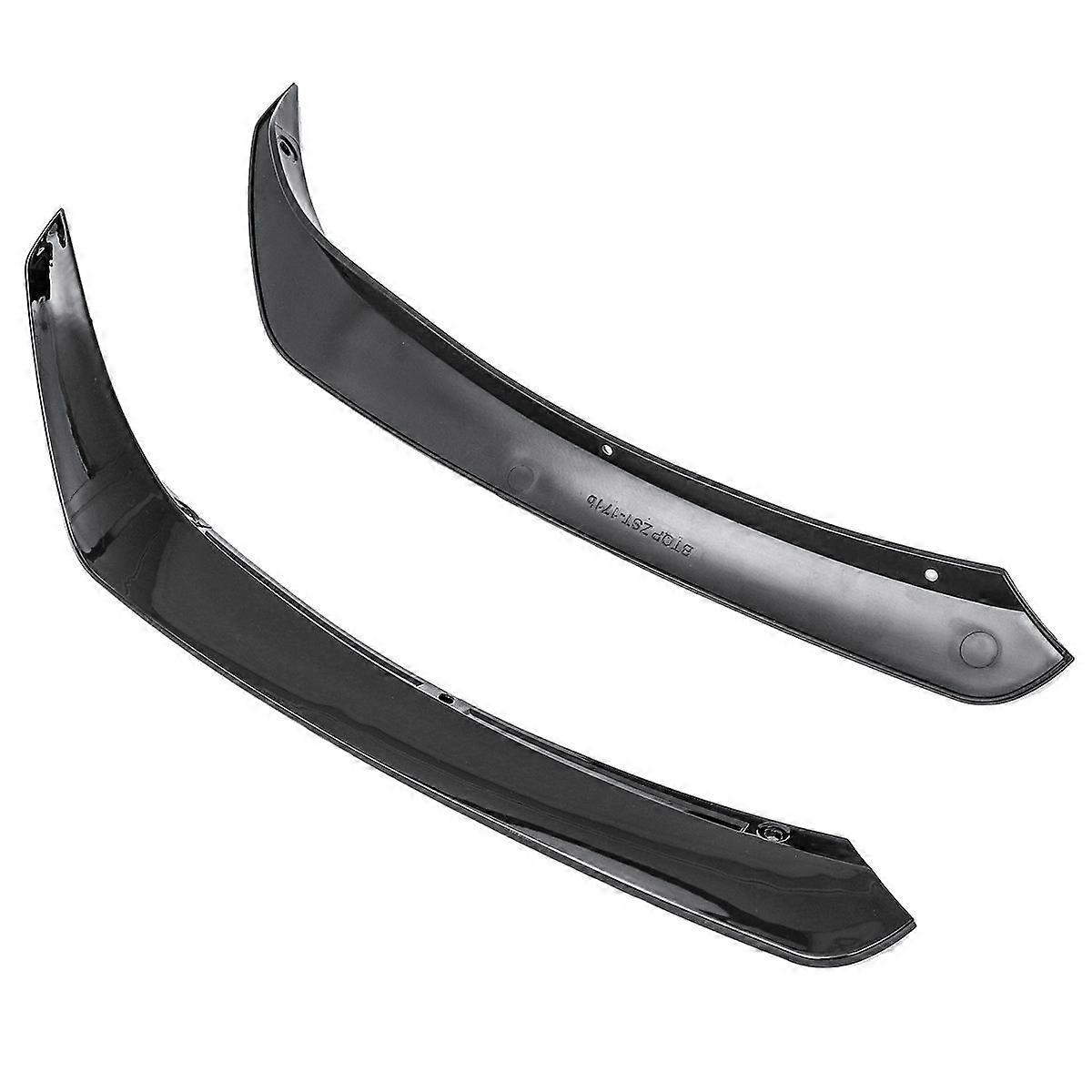 Car Front Lower Bumper Side Spaoiler for - CLA-Class W117 C117 CLA45 CLA200 CLA220
