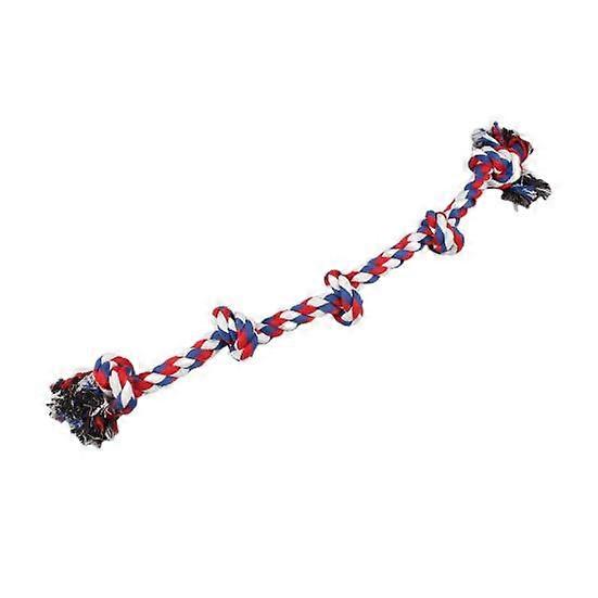 5-Knot Dog Rope Toy Heavy-Duty Dog Chew Rope Toy for Aggressive Chewer