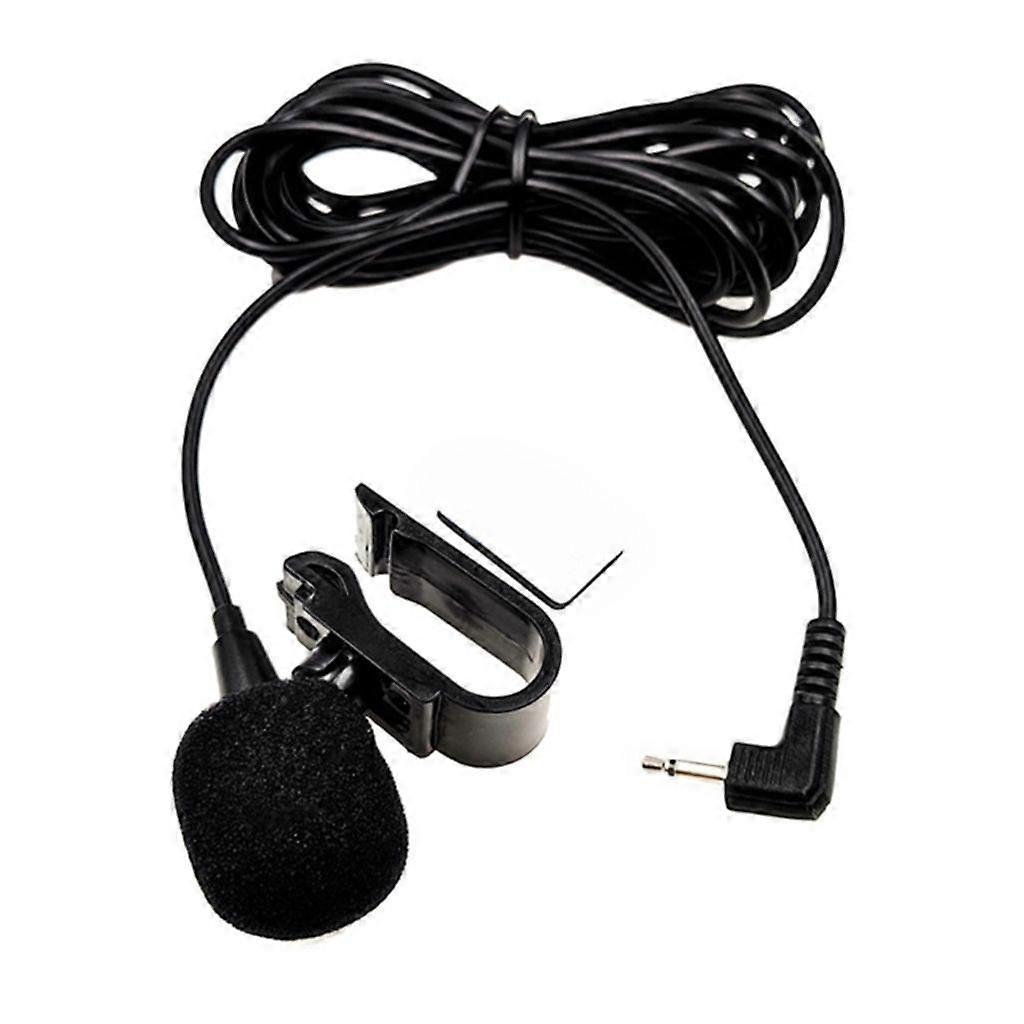 2.5mm/3.5mm Jack Plug Mic Stereo Mini Wired External Car Audio Microphone 3m