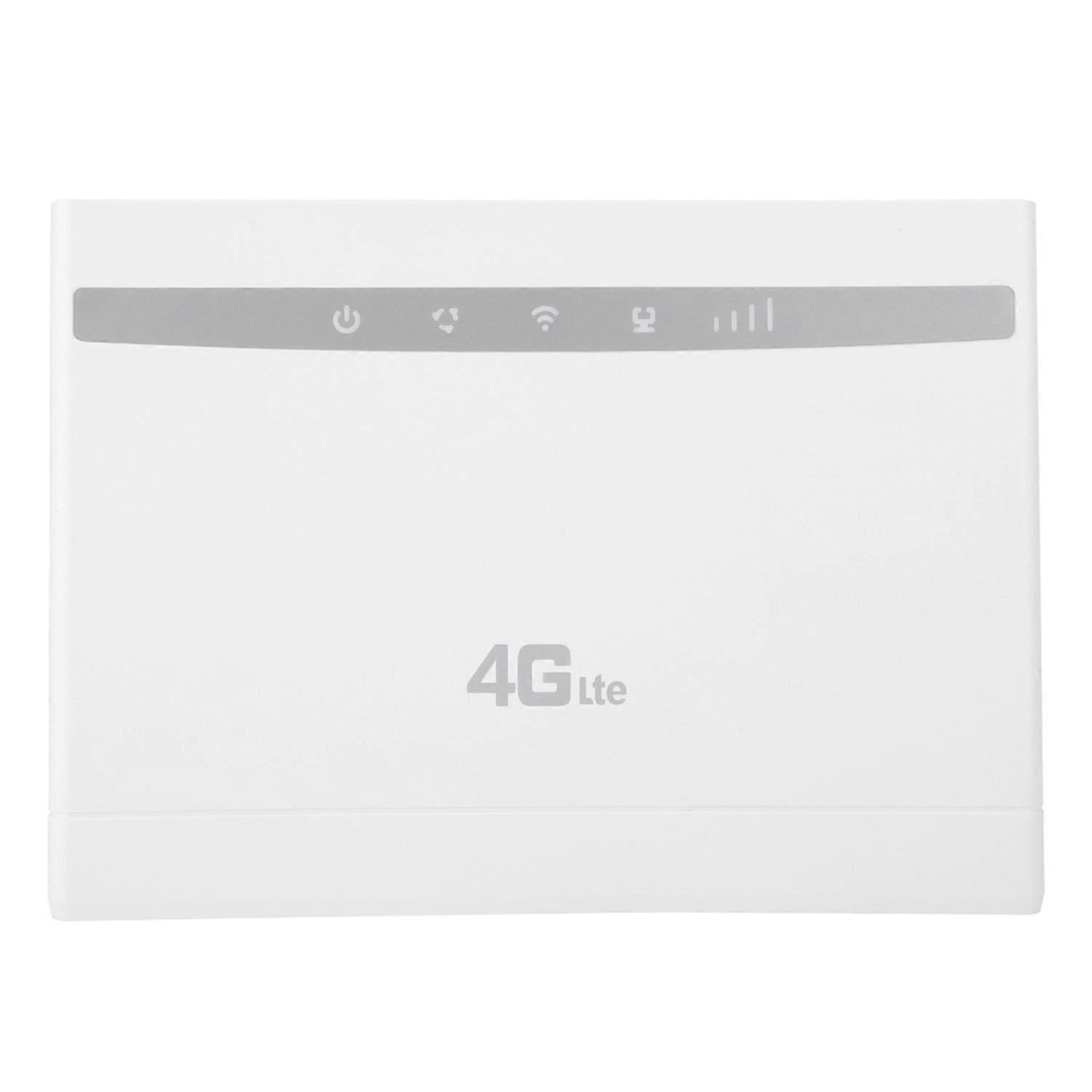 300Mbps Fast Data Transmission 4G CPE Router IPV4/IPV6 Large WiFi Coverage Router - EU Plug