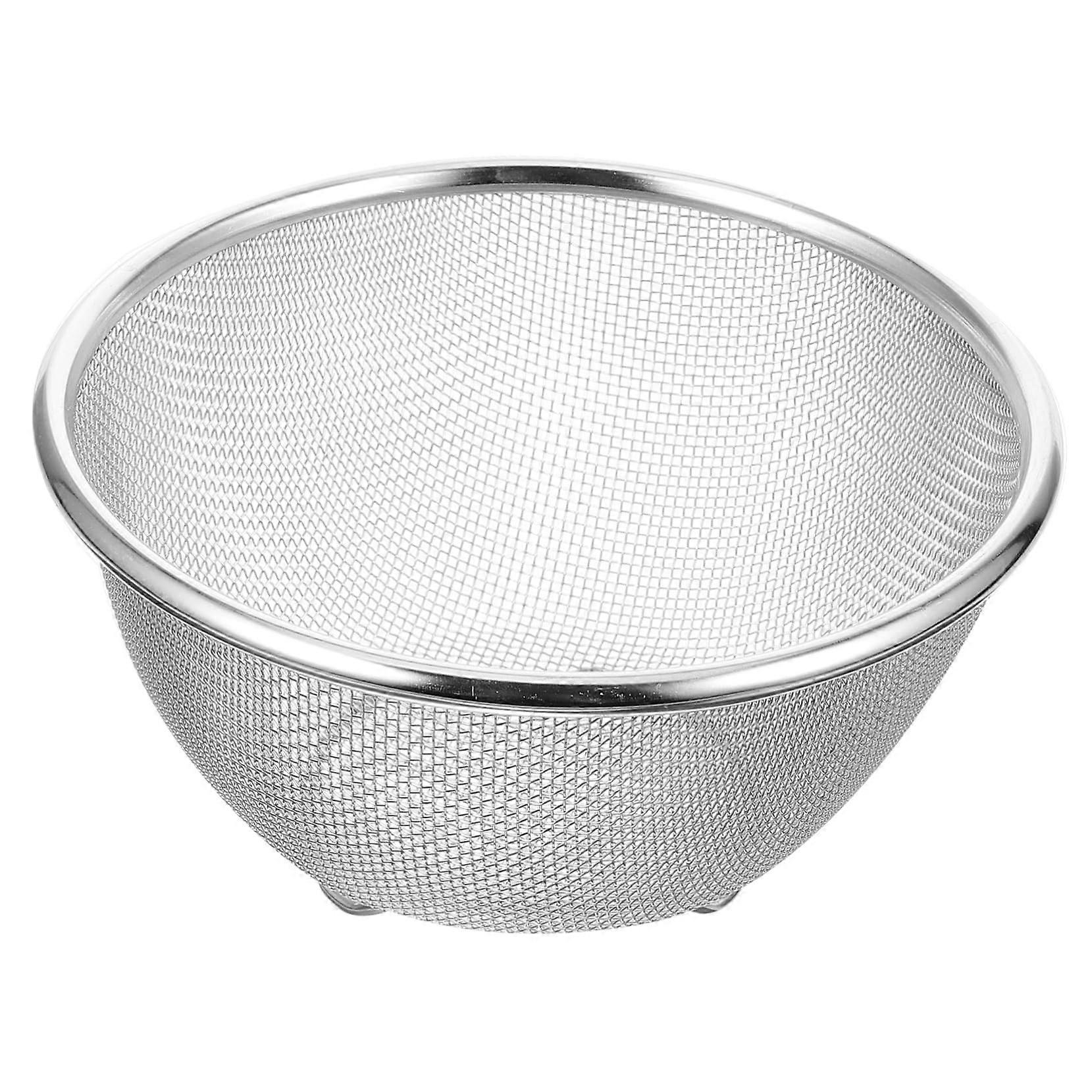 Stainless Steel Fine Mesh Strainer, Multi-Purpose Kitchen Tool, Food Strainer, Rinsing And Sifting