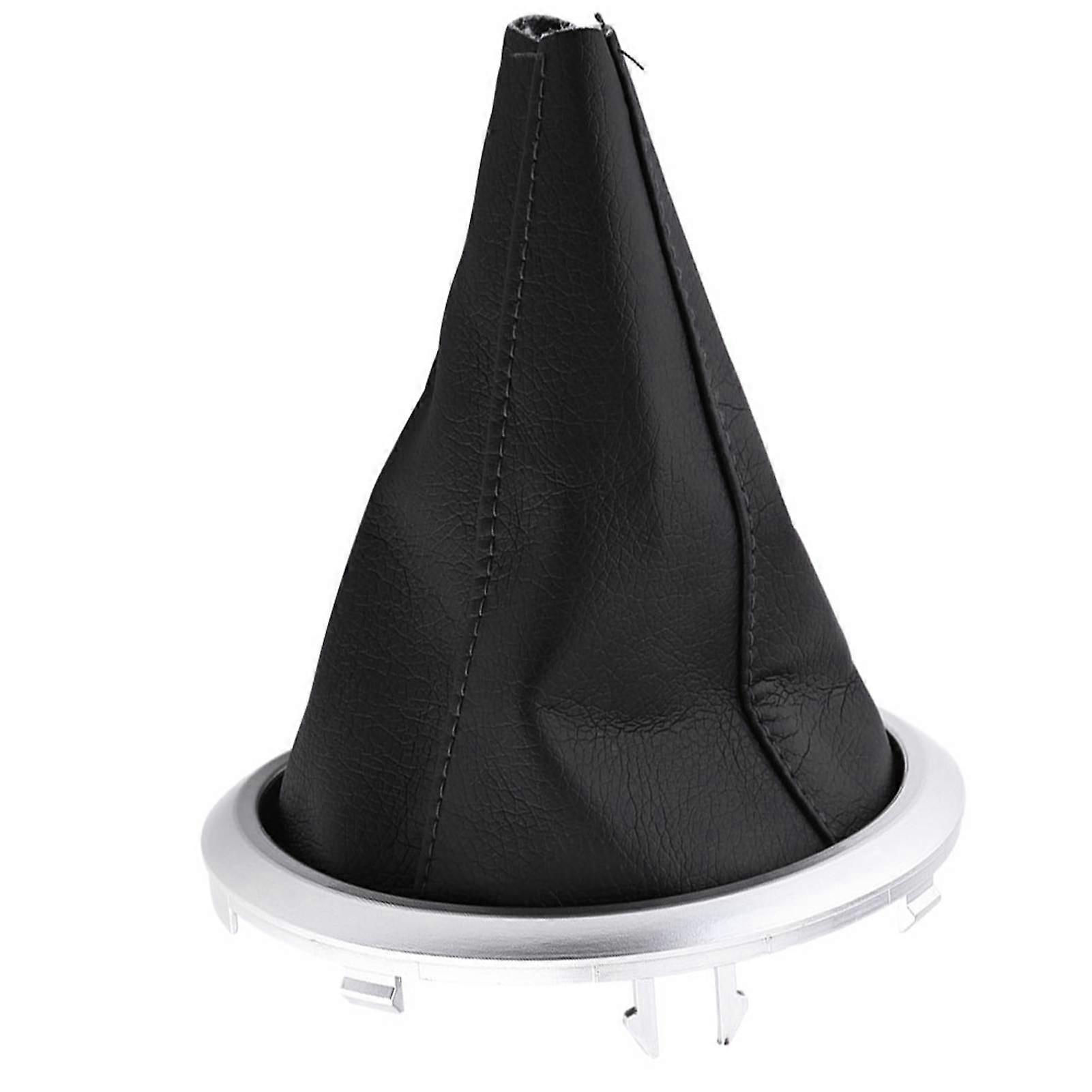 Black Manual Gear Shift Knob Boot Cover For Suzuki Swift SX4 2005-2010