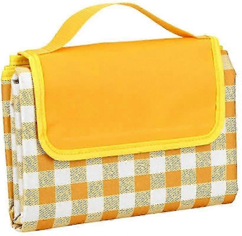 Large Picnic Blanket, 150 X 200 Cm Foldable Beach Mat
