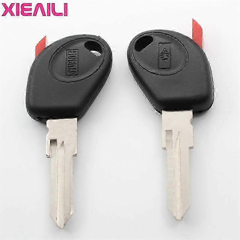 Xieaili 10pcs Transponder Key Case Shell For Fiat Key Fob Case  S107
