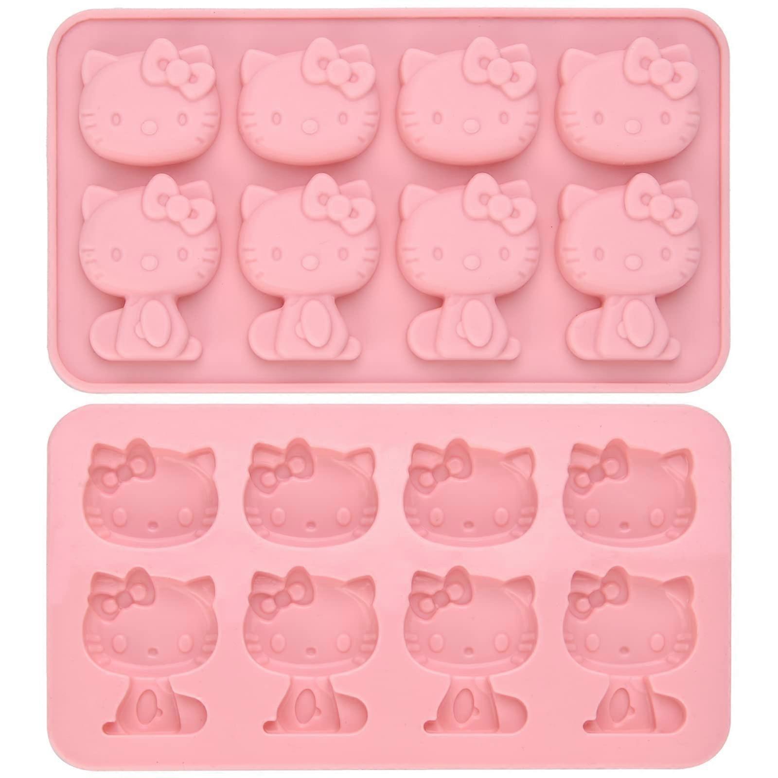 Silicone Molds Small Ice And Chocolate Tray For Sugarcraft Cupcake Toppers DIY Baking Tools 2 Pack