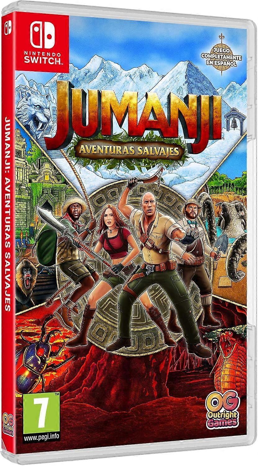 Jumanji Wild Adventures Switch (Spanish Box - Multi Language In Game)
