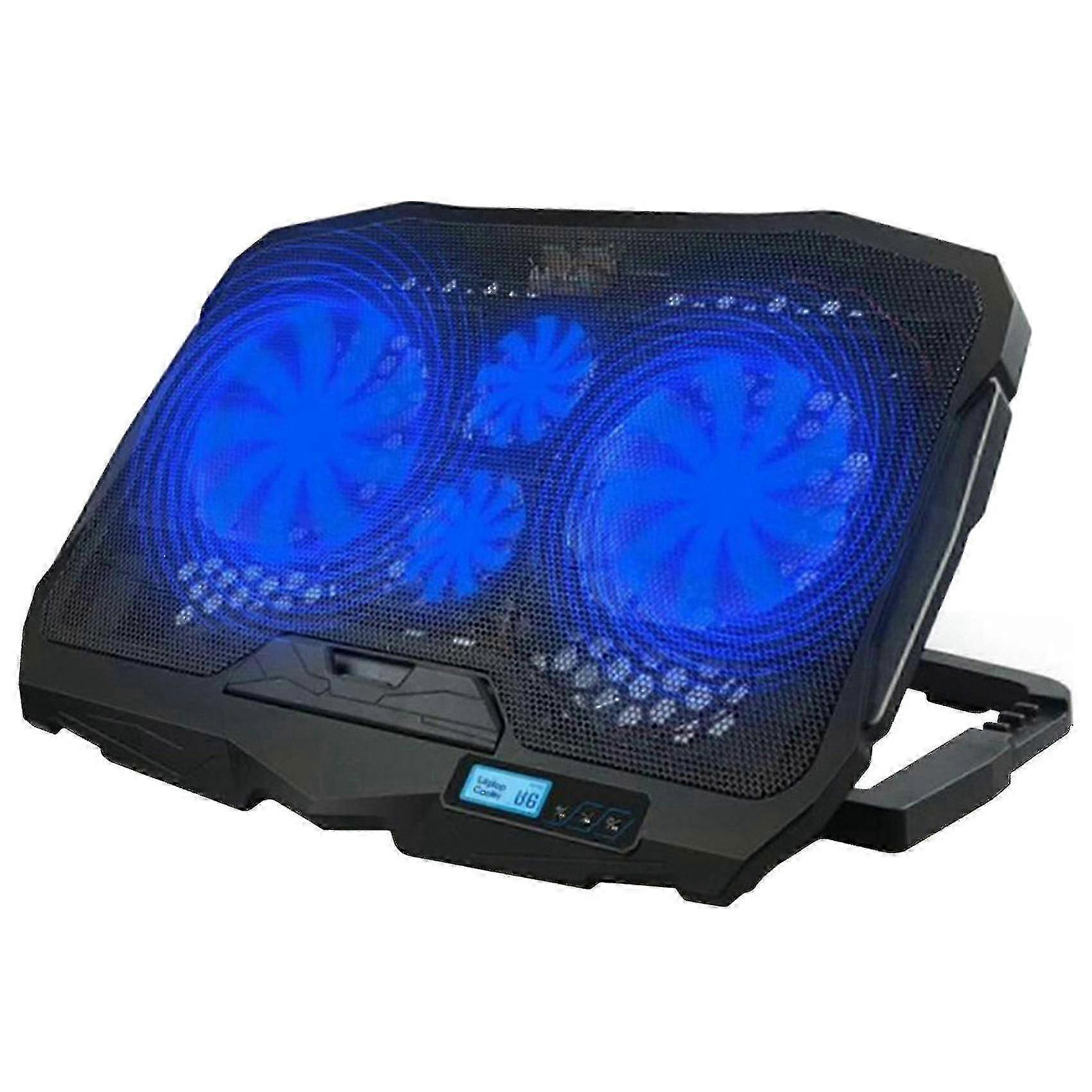 Notebook Cooler 4 Ultra-Quiet Fans Compatible With 12-17 Inch Notebook Computer