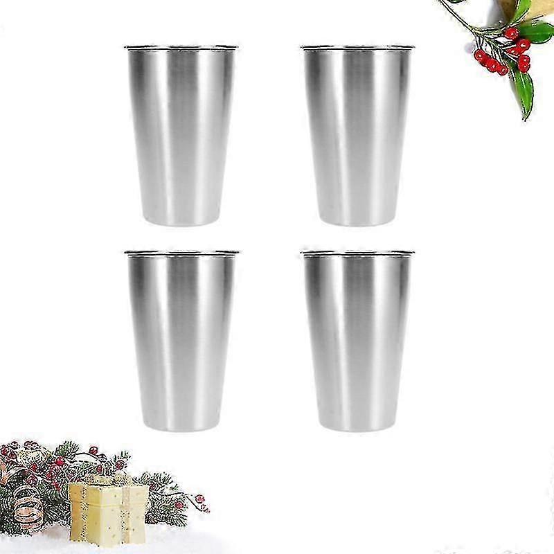 unique 4pcs Kitchen Tableware,Stainless Steel Coffee Mug