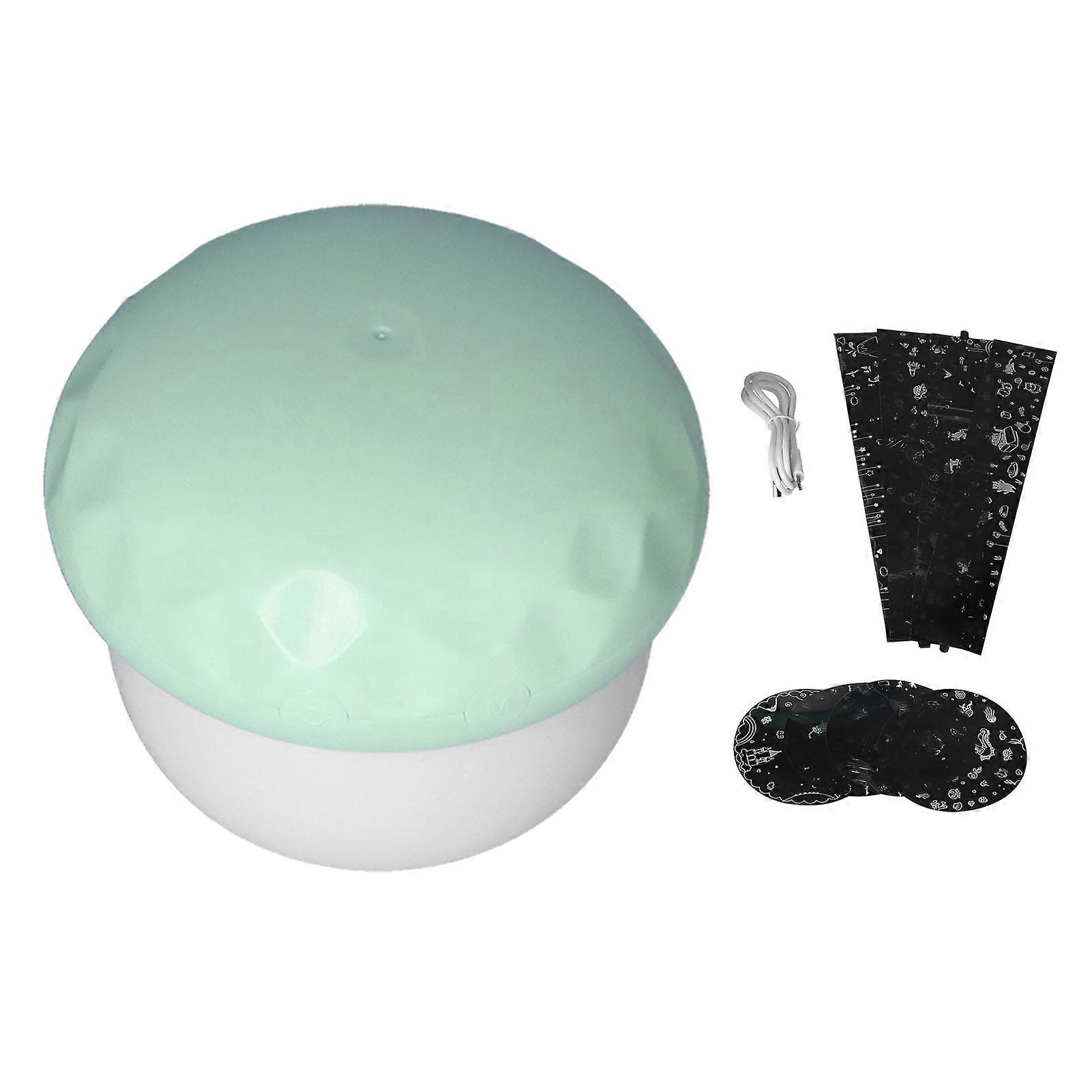Mushroom Shape LED Projection Lamp With USB Charging Stepless Dimming Ambient Bedroom Light